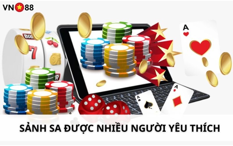 Sảnh SA Gaming nhận được sự ủng hộ của nhiều người